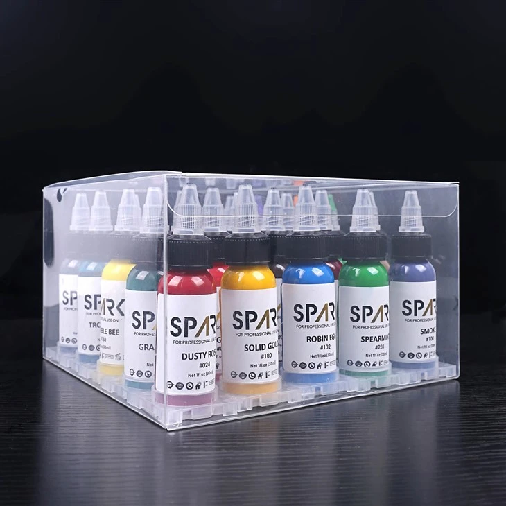 25 Set 1oz Organic Premium Long-lasting Color Tattoo Ink
