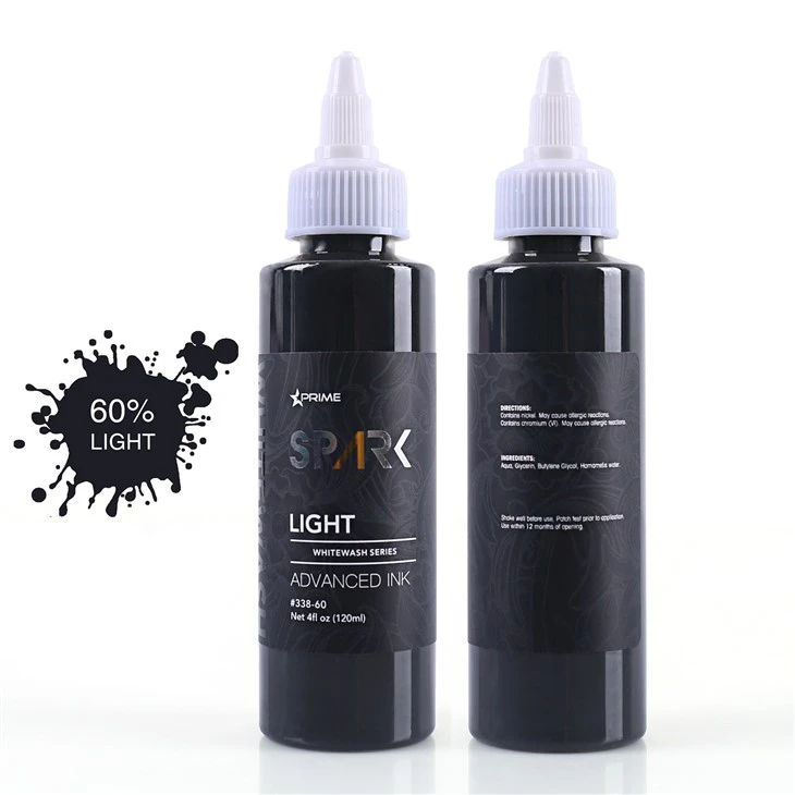 4OZ 120ml Organic Long-Lasting Whitewash Tattoo Ink factory