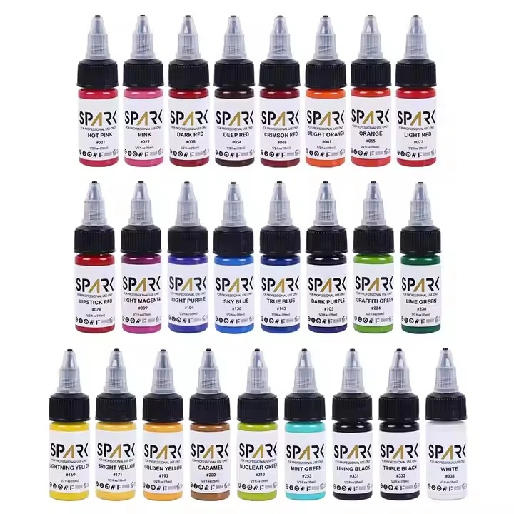 50 xim teeb pom kev lag luam wholesale organic zoo xim 1 oz 30 ml premposable rhawv tsom iav ib ntus tattoo