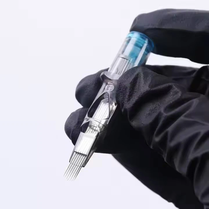Blackbird M1 Integrated 20 PCs / box nrog membrane Cartridge Tattoo koob kom tsis muaj cov neeg muaj kev nyab xeeb rau Tattoo
