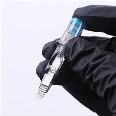 4-ntau thiab tsawg tshaj plaws stainless hlau tattoo cartridge neddles rau ta...