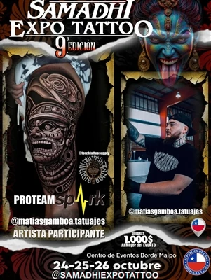 Chilean Artist @ MatiasGamboa.tatuaajes joins star -}}}} exco Tattoo 2025