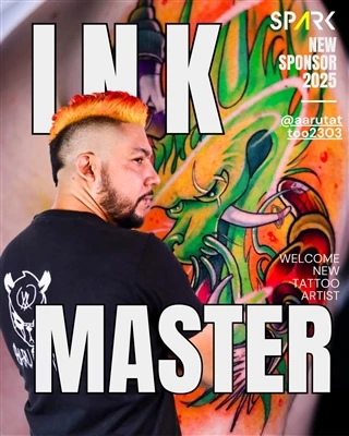 Spark Artist @ Aarutattoo2303 thov nyiaj sab saum toj ntawm Peru Lub Barranca...