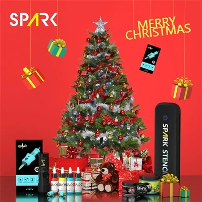 Zoo siab heev Christmas Los ntawm Spark Tattoo Tsev Neeg