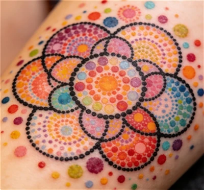 Dab tsi yog Pointillism Tattoo?