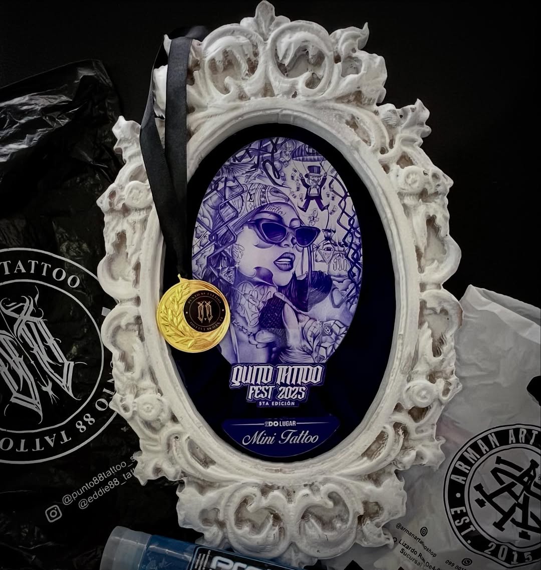 Resultado de la quitotattoofest en la categora MiniTattoo trabajo realizado completamente en