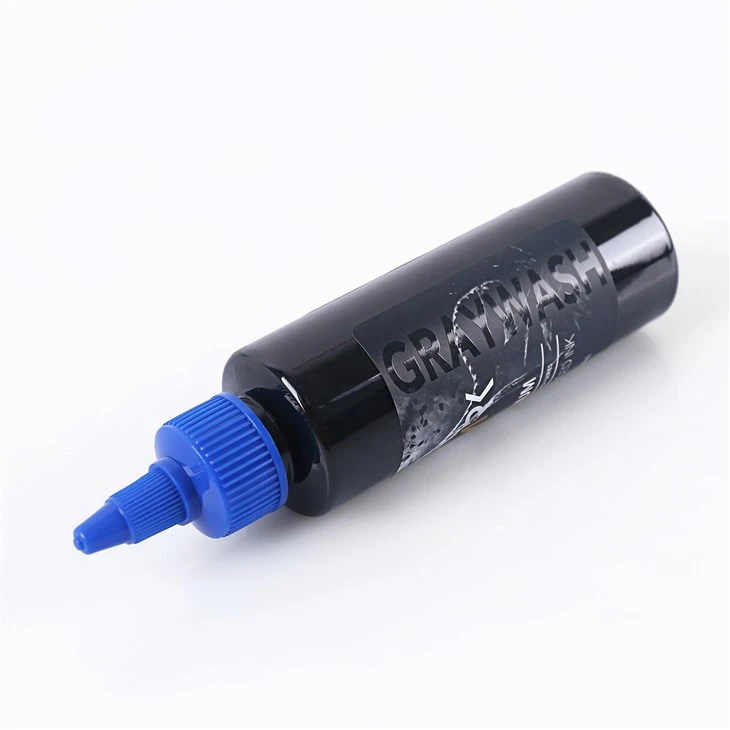 Organic 4oz 120ml Graywash Makeup Black Tattoo Ink suppliers
