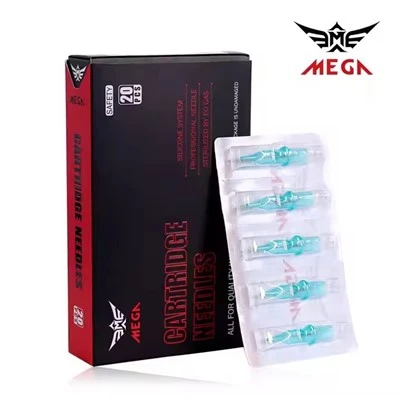 Hwm MEGA Pov Tseg Tattoo Cartridge Koob Tattoo Koob Rau Tattooing thiab Lub Cev Kos Duab