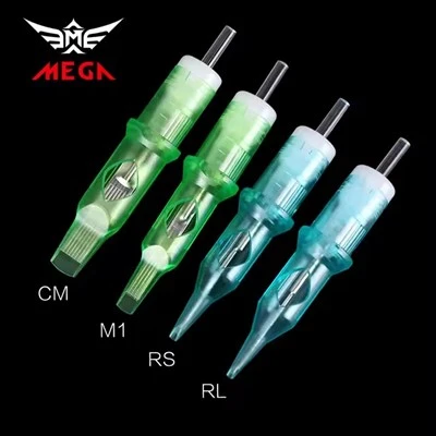 Hwm Minega Tattoo Cartridge Koob Tattoo Cov Khoom Siv Tiv Thaiv Tattoo