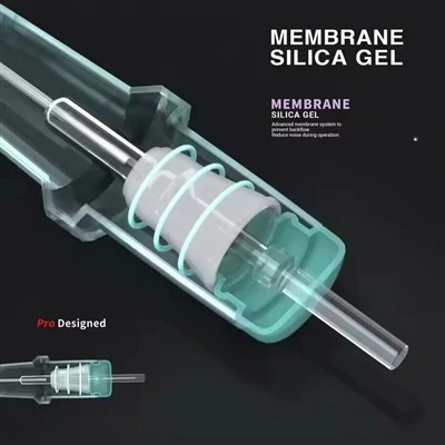 Spark brand tshiab pob tshab plhaub membrane 0.35 mm / 12 tattoo cartridge koob rau tattoo khw mov