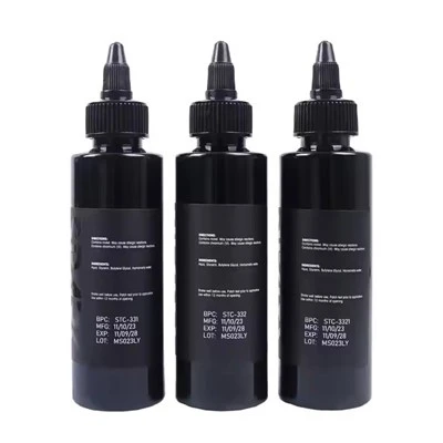 Caws Nchus Cov Lag Luam Wholesale High -}}}}} xaus 4 oz 120 ml xim xim tawv nqaij pleev xim lub cev nqaij daim tawv