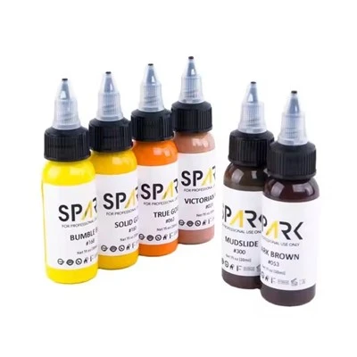 Spark hwm Tattoo Ink Eu ncav cuag txoj kev ua raws cai rau txim, siab - zoo qauv
