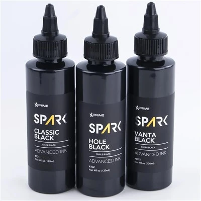 Lag luam wholesale 4oz 120ml hwm Tattoo Ink Teeb Kev Cai Dub organic ua kua zoo ua haujlwm