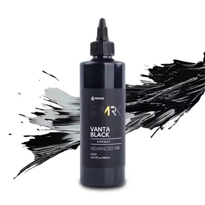 Lag luam wholesale 8 oz 240 ML hwm Tattoo Ink Teeb kev cai dub xim organic ua kua zoo thiab muaj peev xwm ua tau zoo