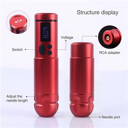 Wireless Tattoo cwj mem Spark Tattoo Tshuab Wireless Professional