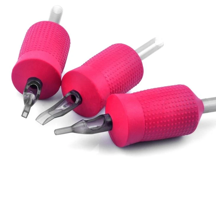 28mm Purplish Red Disposable Tattoo Tubes