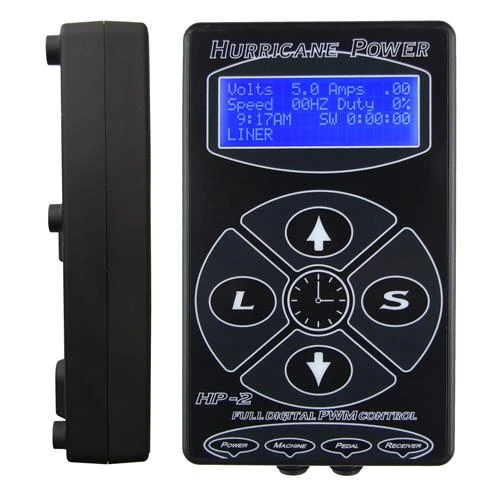Pheej Yig Cua Kub HP-2 Tattoo Hluav Taws Xob Hluav Taws Xob Digital Digital Tattoo Fais Fab