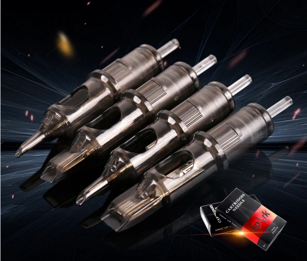 Haus luam yeeb Grey Needle Cartridges