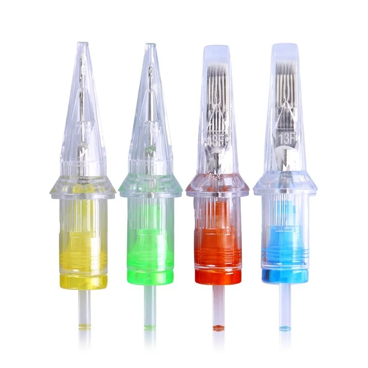 Spark Liner Tattoo Cartridges Txheem 0.3 hli&0.35mm Koob Cartridges