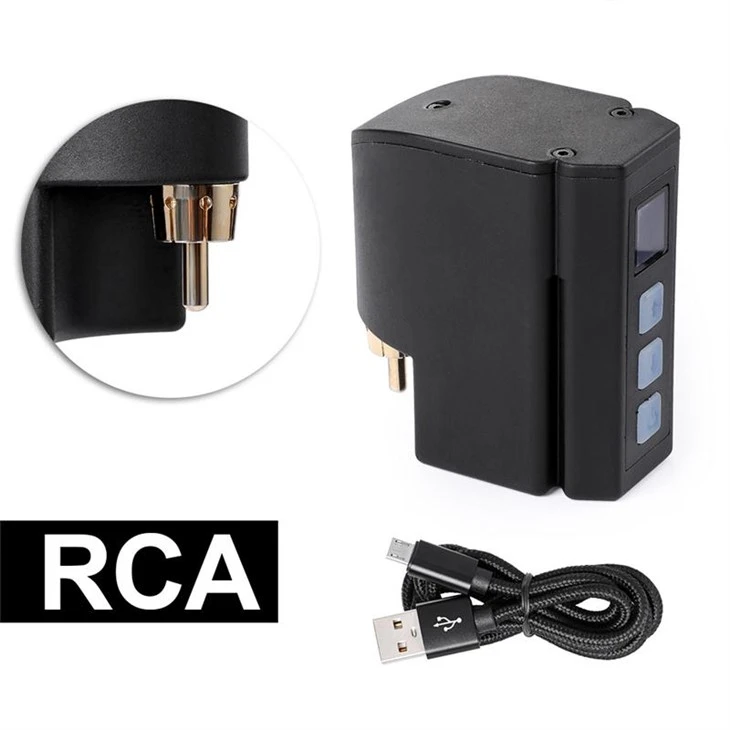 2400mAh RCA Tattoo Power Supply Wireless Tattoo Roj teeb