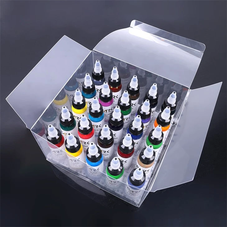 25 Xim Teeb Lub Teeb Tattoo Ink Spark Thawj Tattoo Ink Dub
