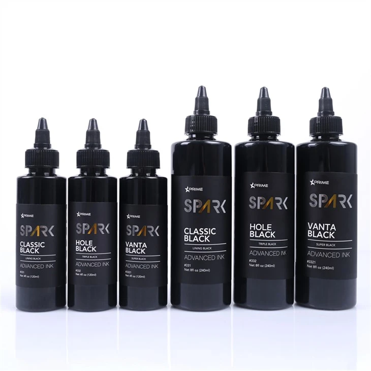 4OZ 8OZ Sab hauv Dub Triple Dub Super Dub Spark Tattoo Ink Tattoo Ink Dub