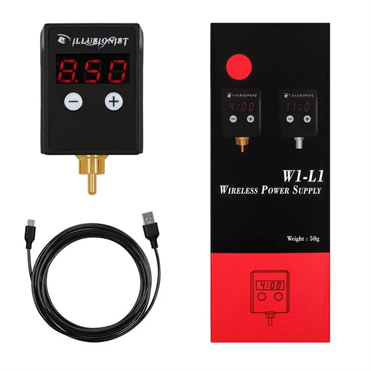 5.6 * 4.7 * 3.6CM 3 * 8CM Wireless Tattoo Power Source Tattoo Battery