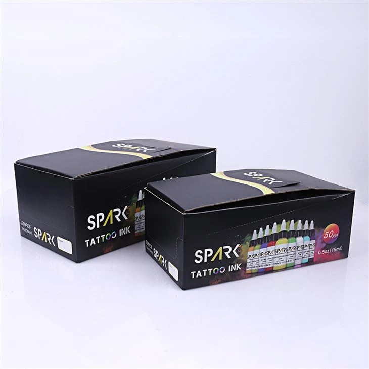 50 Xim Teeb Pigments Tattoo Ink Spark Tattoo Ink Set Professional