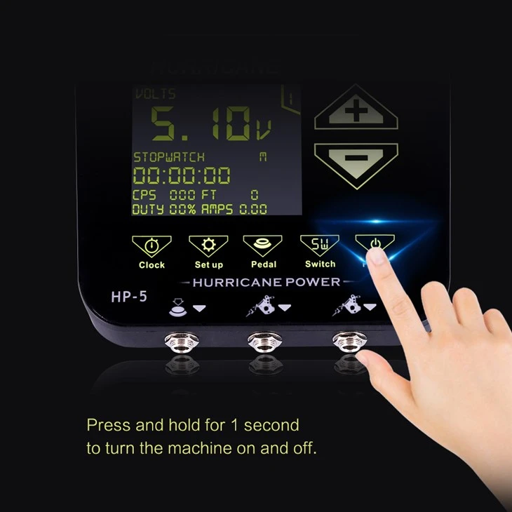 Tes Kov Tattoo Power Supply Digital