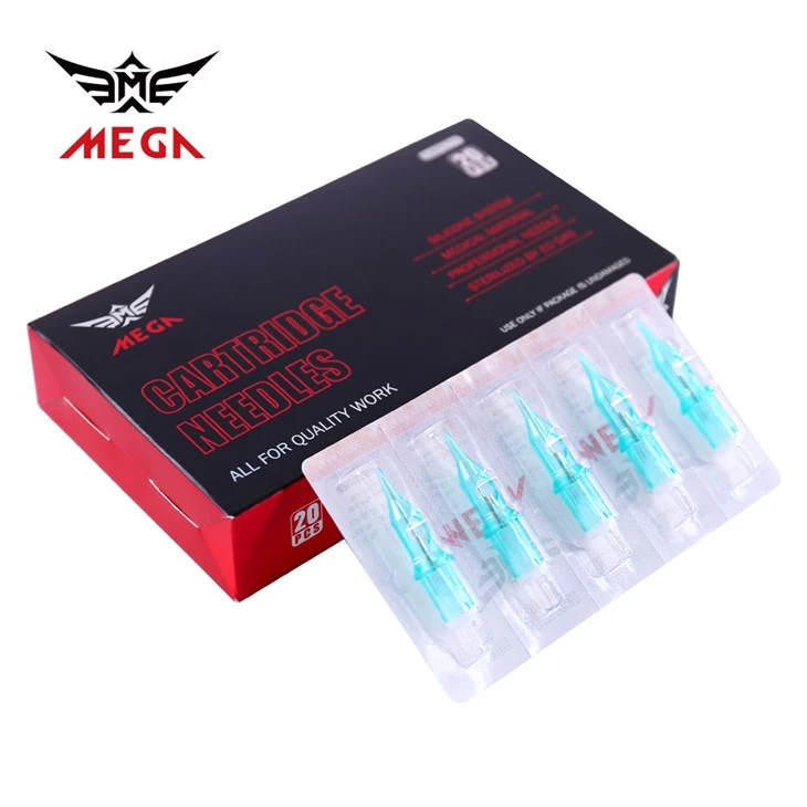Mega Ntxiv Tawv Ntaub Liner Tattoo Koob Cartridges Textured Koob Cartridges