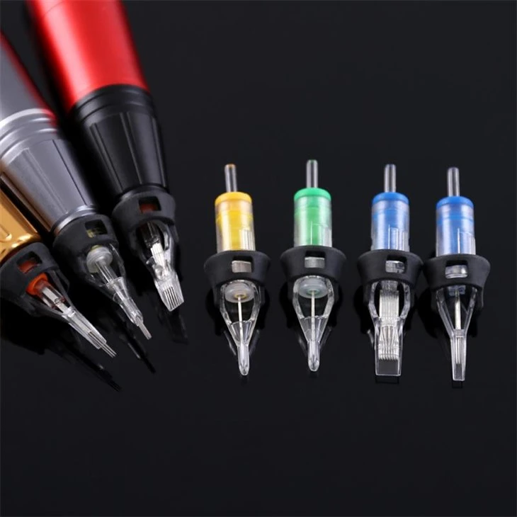 Tshiab Style Tattoo Tshuab Needles Tattoo Cartridge Round Koob Rau Tattoo Khoom