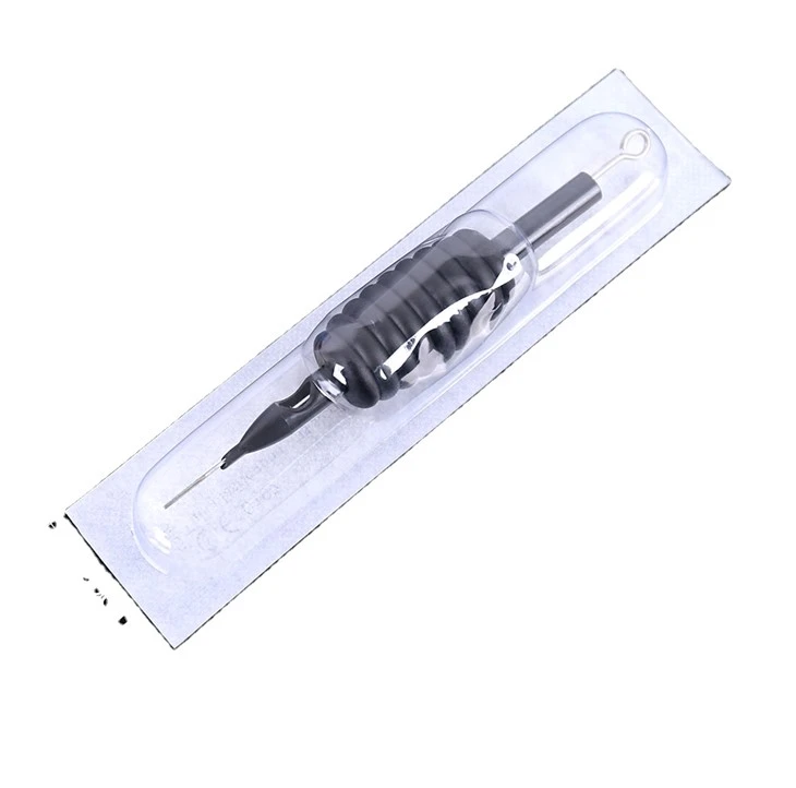 Tsis-Slip Tattoo Grip Nrog Koob