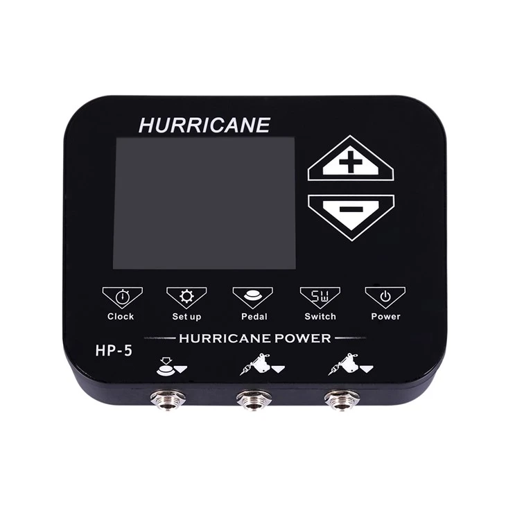 Lub Hwj Chim Loj Rau Tattooing Hurricane Tattoo Power Supply
