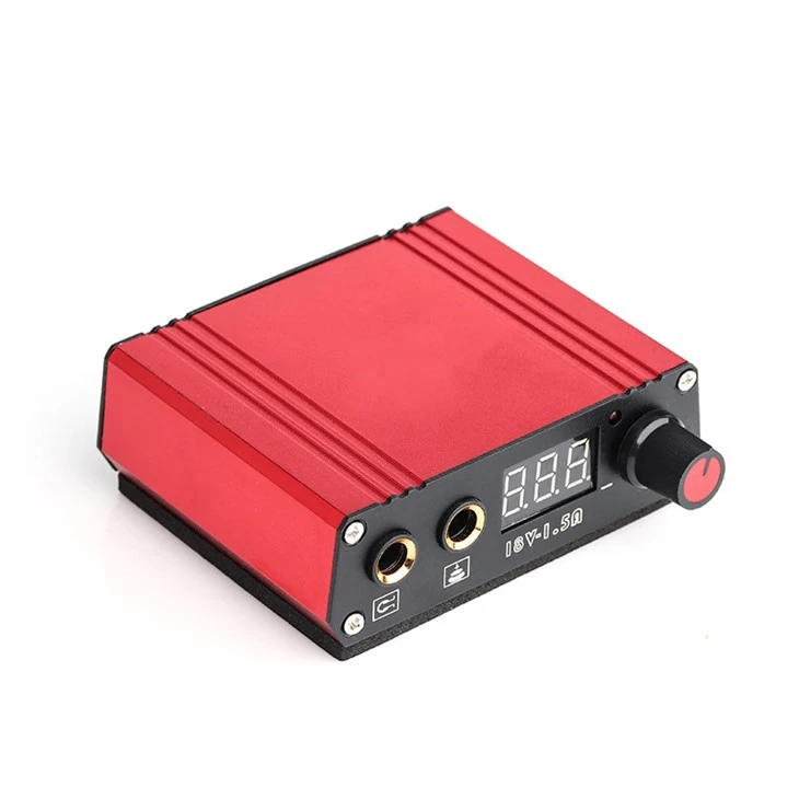 Professional Tattoo Power Supply Hluav Taws Xob Khoom Siv Tattoo Digital