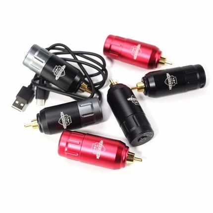 1200mA Wireless Tattoo Power Supply Wireless Tattoo Roj teeb