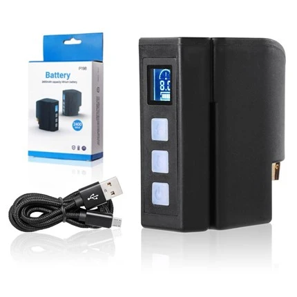 2400mAh Mini Wireless Tattoo Power Supply Wireless Tattoo Roj teeb