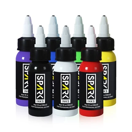 7 Xim OEM Spark Permanent Professional Tattoo Ink