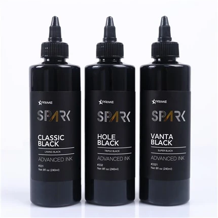 8OZ Dub Ink Series Classic Dub Hauv ob sab Dub Spark Tattoo Ink Professional Tattoo Ink Display