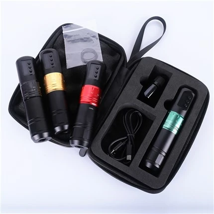 Kub Muag 134mm Wireless Tattoo Tshuab Tattoo cwj mem tshuab Spark