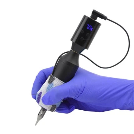 Mini Wireless Tattoo Power SupplyWireless Tattoo Roj teeb