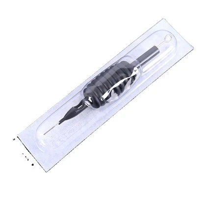 Tsis-Slip Tattoo Grip Nrog Koob