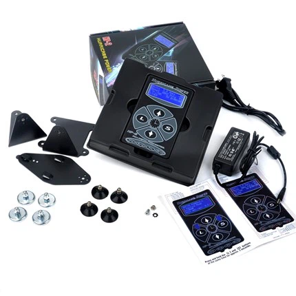 Professional Dual Tattoo Power Supply Digital LCD Tattoo Khoom