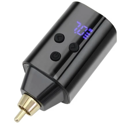 RCA Tattoo Power Supply Wireless Tattoo Roj teeb