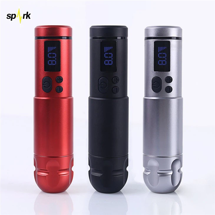 Spark Professional Wireless Tattoo Tshuab Cwj mem