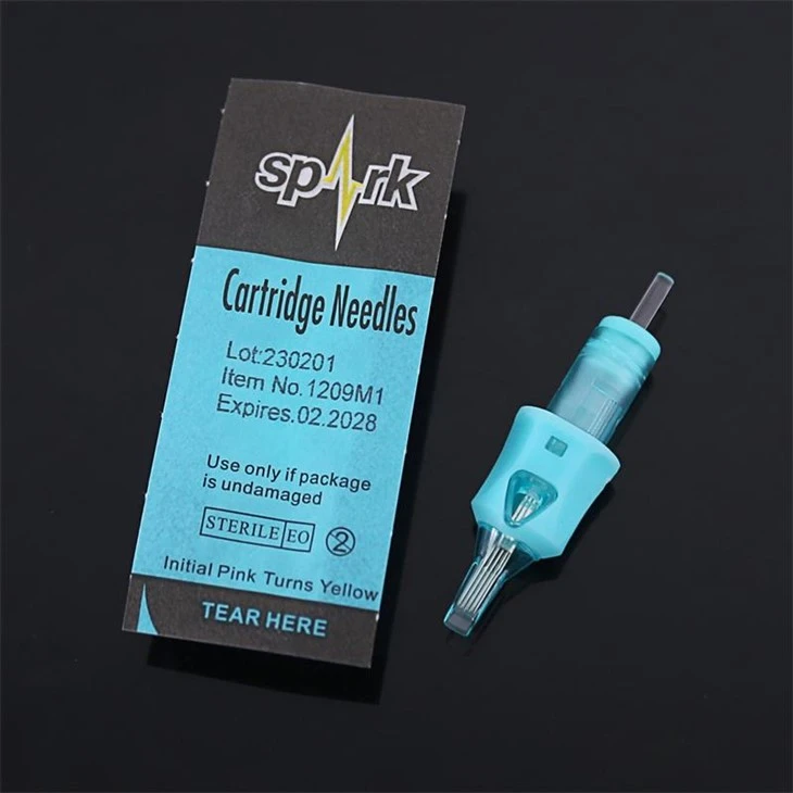 Tattoo koob 1005rl Tattoo Cartridge koob 316 Custom Tattoo Needles Rau Lub Cev Daim Duab