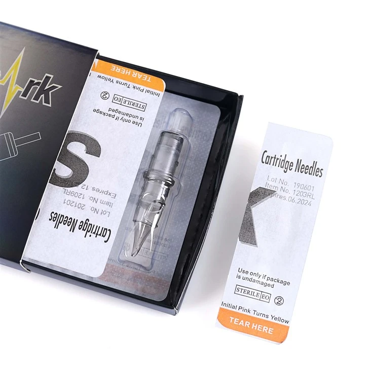 Tattoo Koob Nrog Tube Needle Spark Needle Cartridge