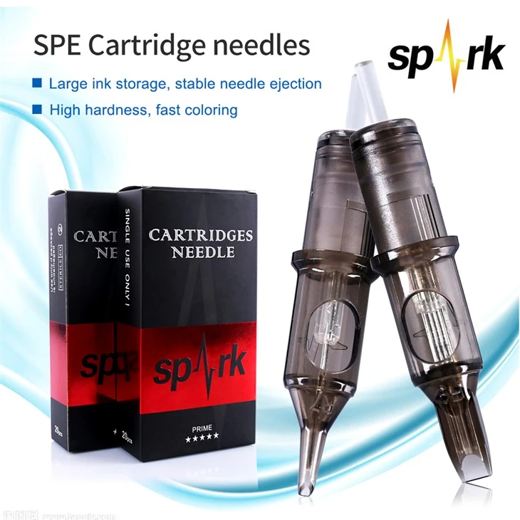Tattoo Needles Nrog Tube Tattoo Koob Cartridge Loj Loj Rau Pro Artist