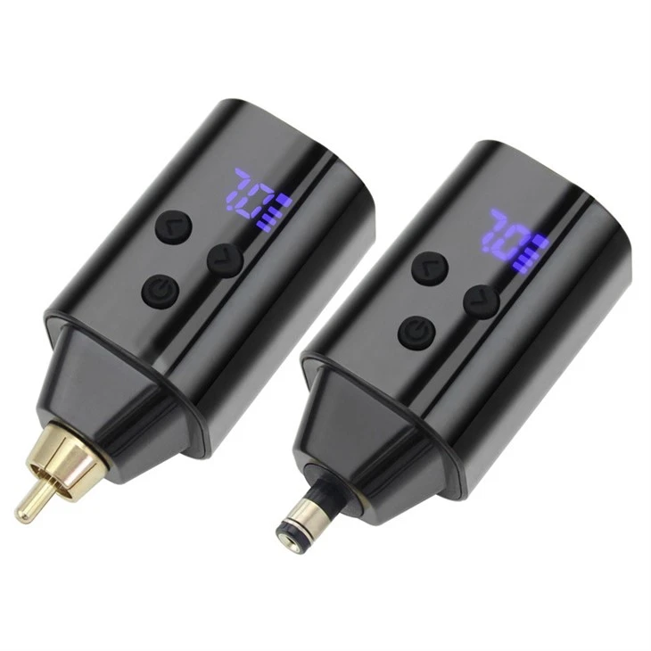 Wireless roj teeb 1500 MAh Rau Tattoo Tshuab