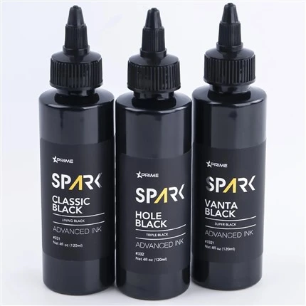 Tattoo Inks hauv Bulk 8OZ Dub Ink Series Qhov Dub Triple Dub Spark Tattoo Ink Leadfree Tattoo Ink