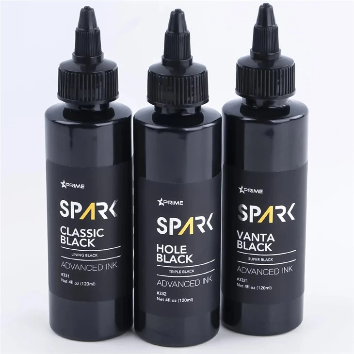 Tattoo Inks hauv Bulk 8OZ Dub Ink Series Qhov Dub Triple Dub Spark Tattoo Ink Leadfree Tattoo Ink